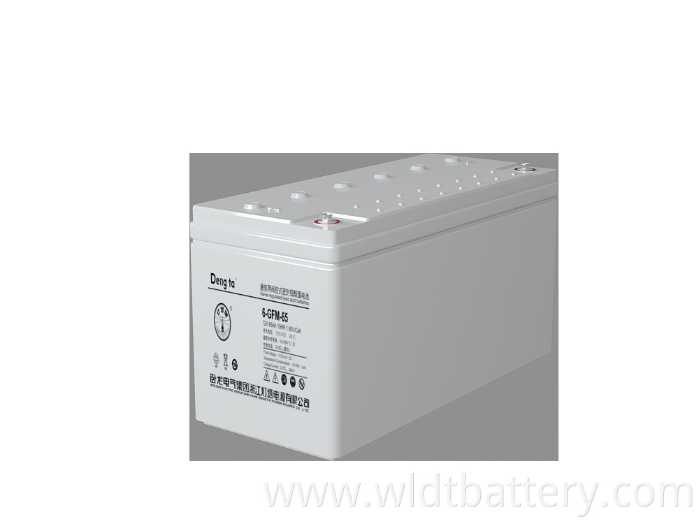 Lead Acid Battery, Valve Regulated Sealed Battery, 12V 65Ah Battery